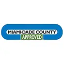 Miami Dade County logo on display